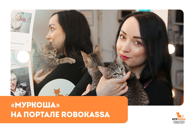 "Муркоше" на портале "Robokassa"