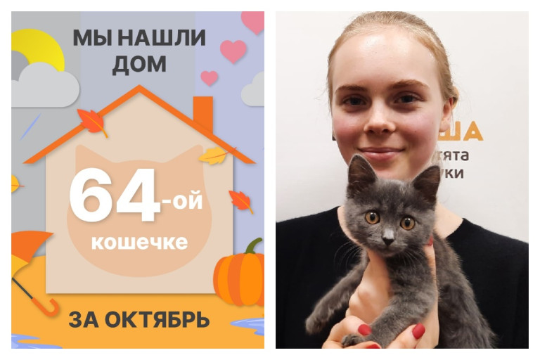 Крошка Невея стала домашней за один месяц!