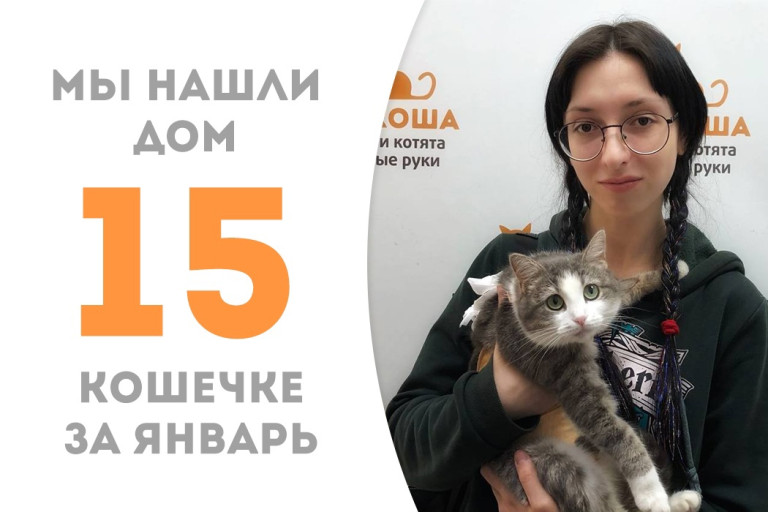Юная Асенька нашла новый дом, проведя менее месяца в приюте!