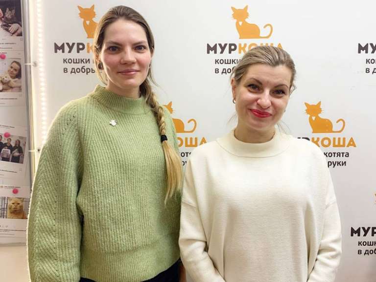 Гости "Муркоши". Волонтёр благотворительного фонда «Планета кошек»