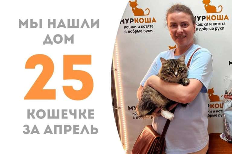 Всего два с половиной месяца потребовалось Бергении, чтобы встретить свою добрую хозяйку!
