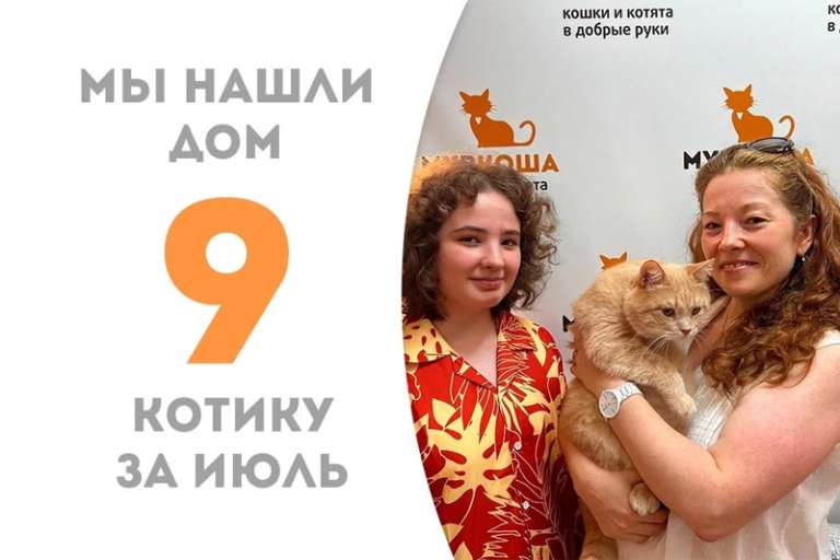 Рыжее солнышко Бравур встретил свою семью!
