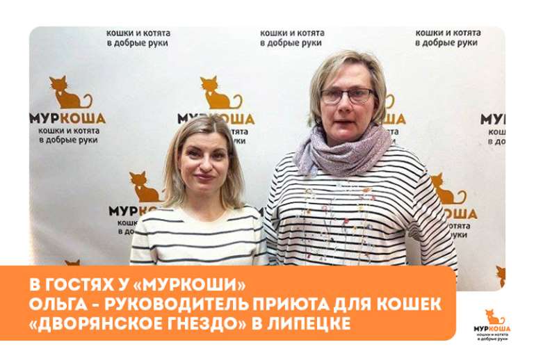 Гости "Муркоши". Руководитель приюта "Дворянское гнездо" г. Липецк