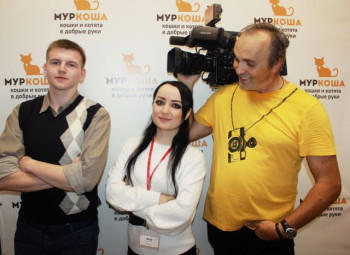 В гостях у "Муркоша" побывала съёмочная группа ТК "Радость Моя"
