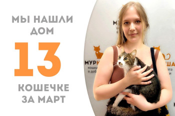 Триша в свои годик и десять месяцев снова стала домашней!